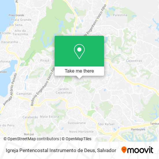 Igreja Pentencostal Instrumento de Deus map