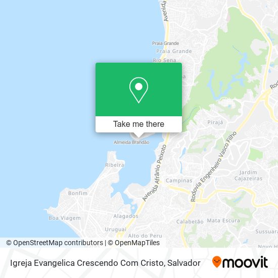 Mapa Igreja Evangelica Crescendo Com Cristo