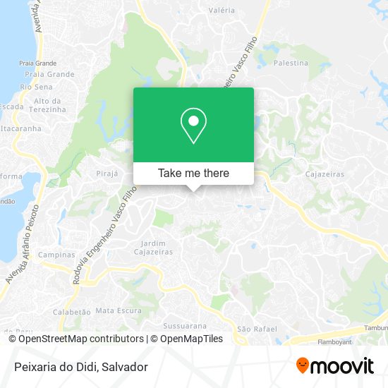 Peixaria do Didi map