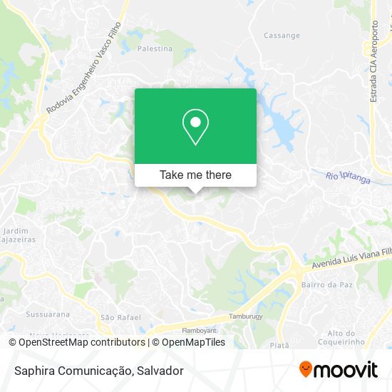 Saphira Comunicação map