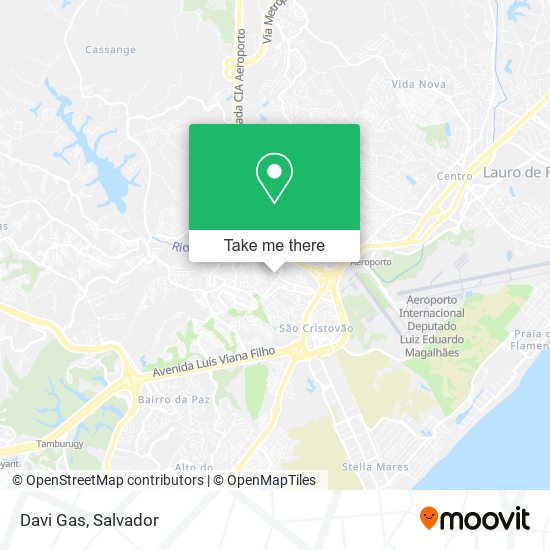 Davi Gas map