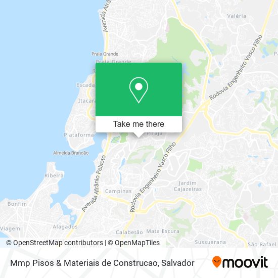 Mapa Mmp Pisos & Materiais de Construcao