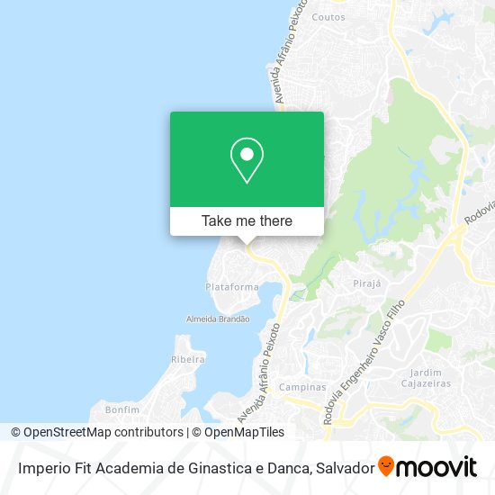 Imperio Fit Academia de Ginastica e Danca map