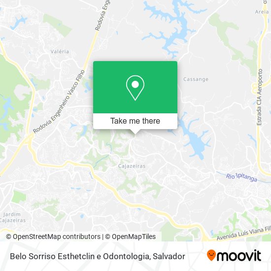 Mapa Belo Sorriso Esthetclin e Odontologia