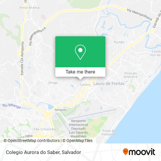 Colegio Aurora do Saber map