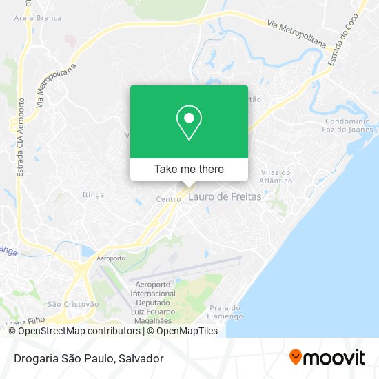 Mapa Drogaria São Paulo