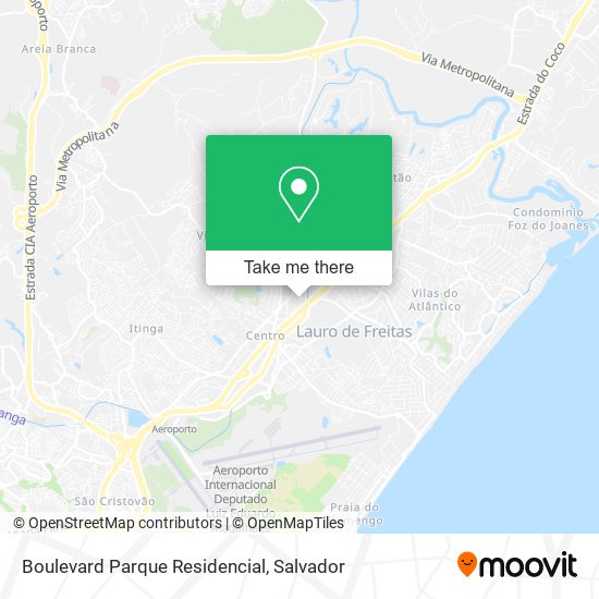 Mapa Boulevard Parque Residencial