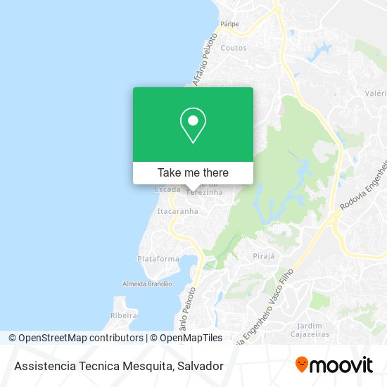 Assistencia Tecnica Mesquita map