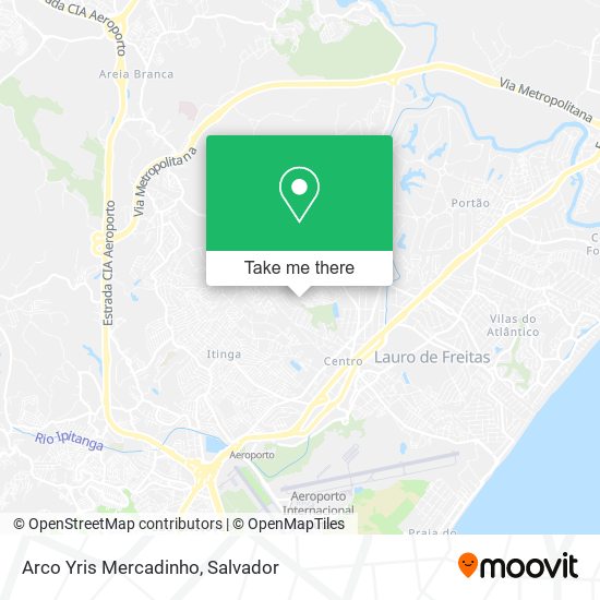 Arco Yris Mercadinho map