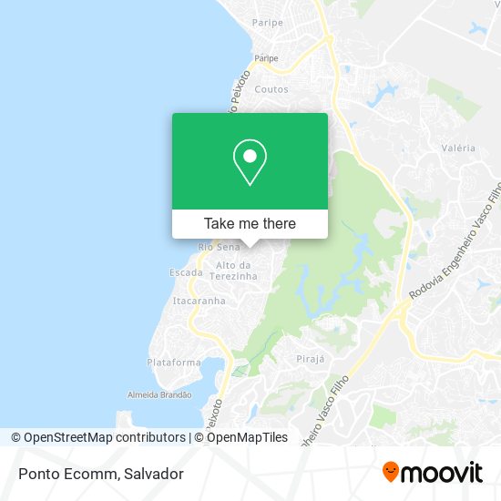 Ponto Ecomm map