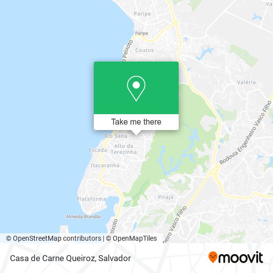 Casa de Carne Queiroz map