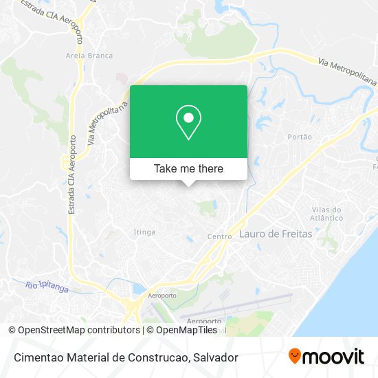 Cimentao Material de Construcao map