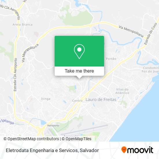 Eletrodata Engenharia e Servicos map