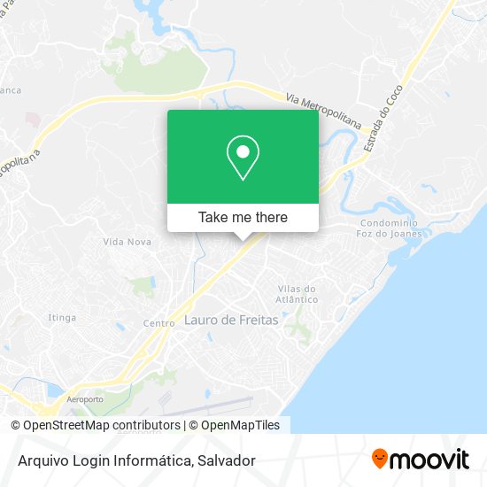 Arquivo Login Informática map