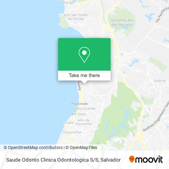 Saude Odonto Clinica Odontologica S / S map