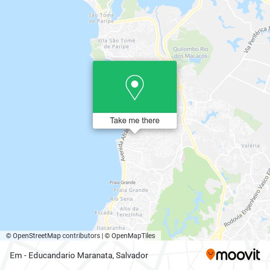 Em - Educandario Maranata map