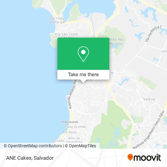 ANE Cakes map