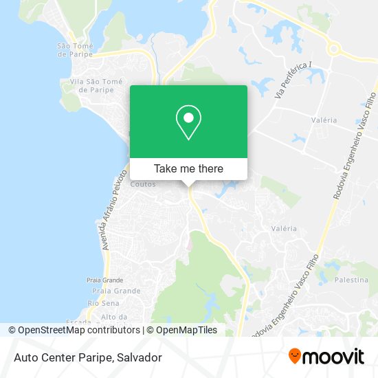 Auto Center Paripe map