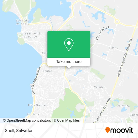 Shell map