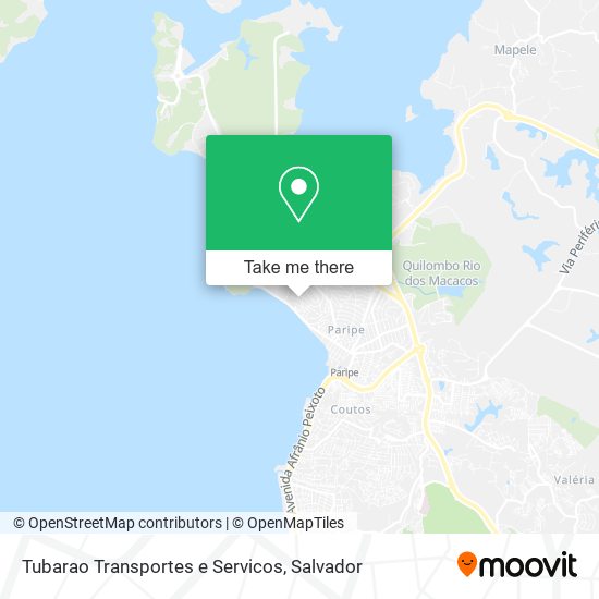 Tubarao Transportes e Servicos map