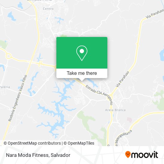 Mapa Nara Moda Fitness