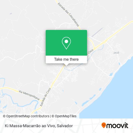 Mapa Ki Massa-Macarrão ao Vivo