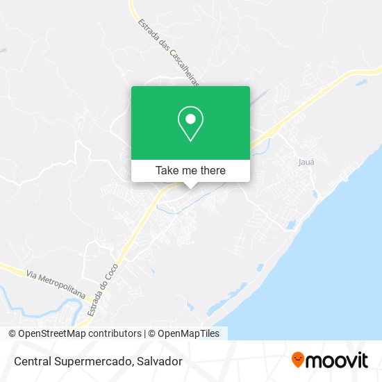 Central Supermercado map