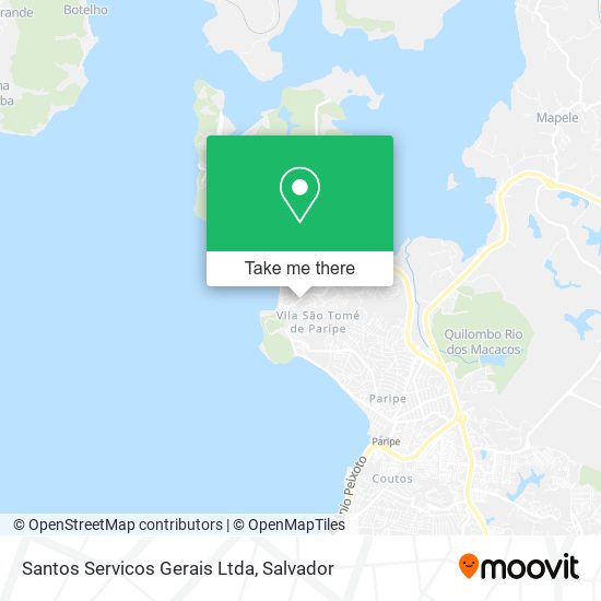 Mapa Santos Servicos Gerais Ltda