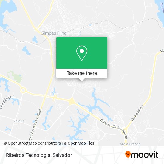 Ribeiros Tecnologia map