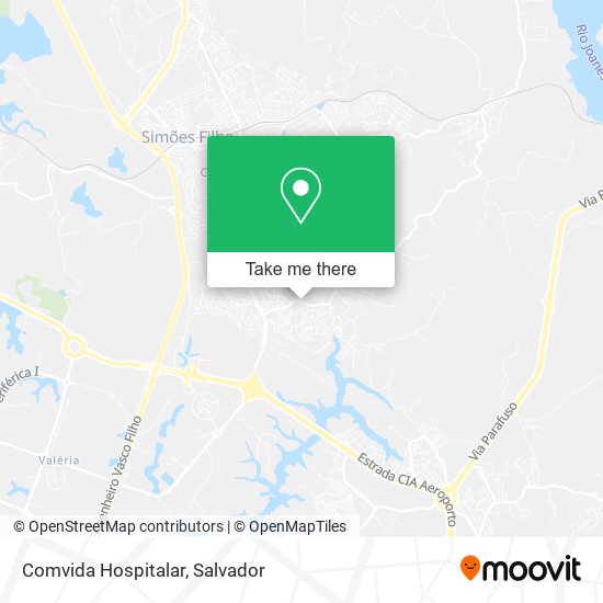 Mapa Comvida Hospitalar