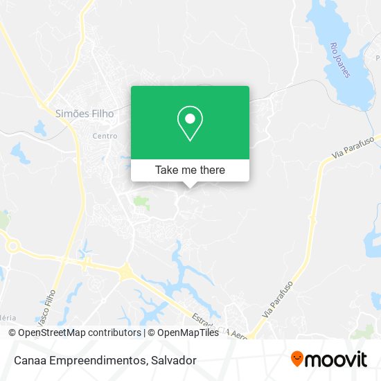 Canaa Empreendimentos map