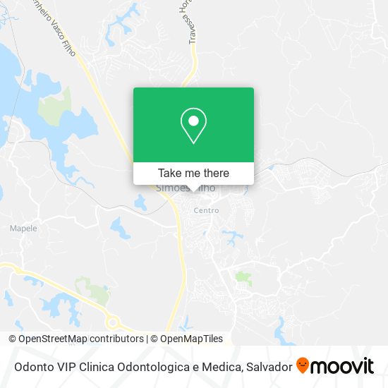 Odonto VIP Clinica Odontologica e Medica map