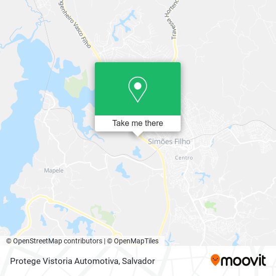 Protege Vistoria Automotiva map