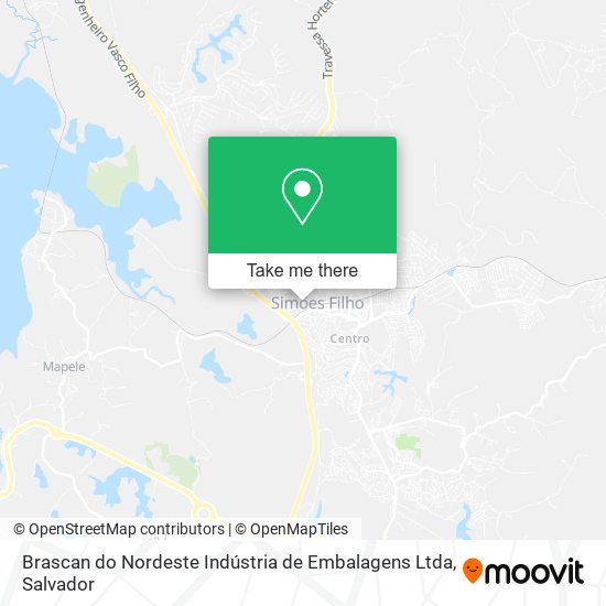 Brascan do Nordeste Indústria de Embalagens Ltda map