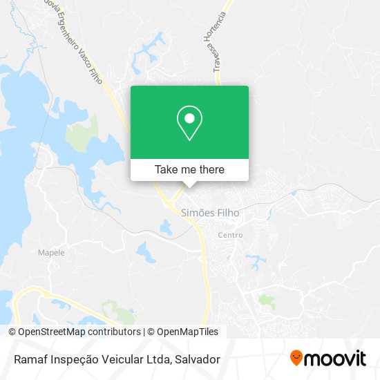 Ramaf Inspeção Veicular Ltda map