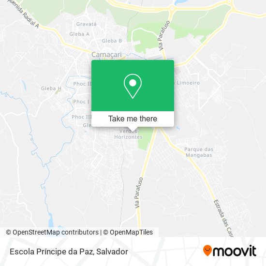 Escola Príncipe da Paz map