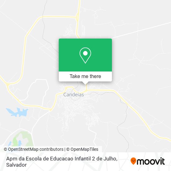 Mapa Apm da Escola de Educacao Infantil 2 de Julho