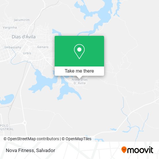 Nova Fitness map