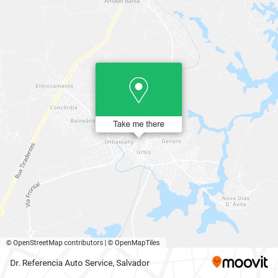 Dr. Referencia Auto Service map