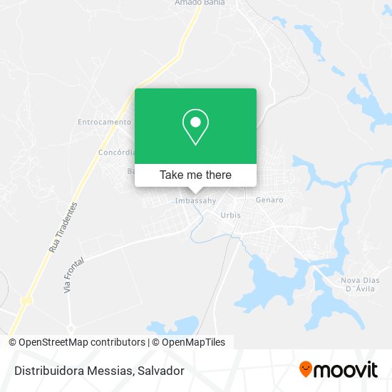 Distribuidora Messias map
