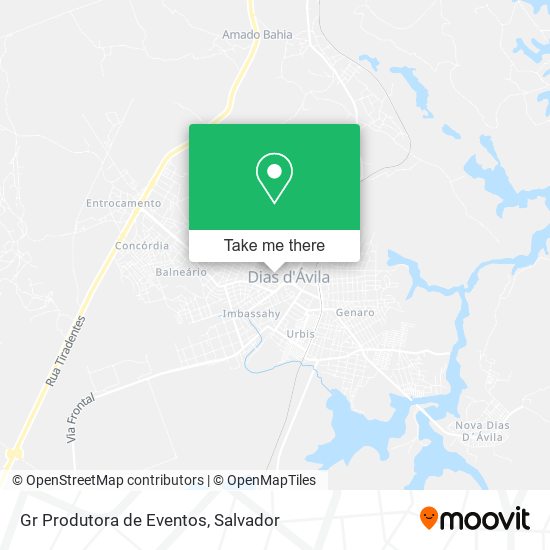 Gr Produtora de Eventos map