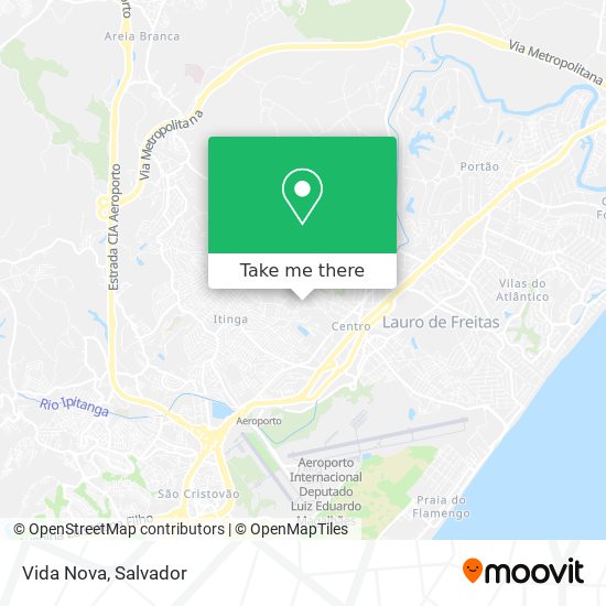 Vida Nova map