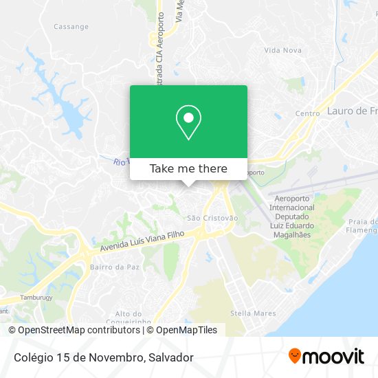 Colégio 15 de Novembro map