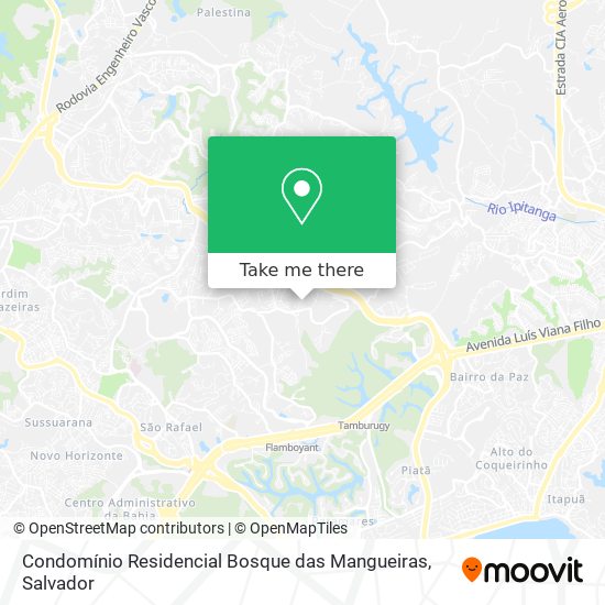 Condomínio Residencial Bosque das Mangueiras map