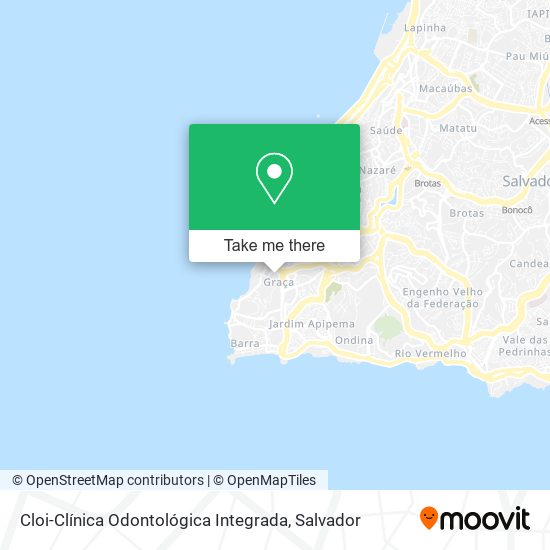 Mapa Cloi-Clínica Odontológica Integrada