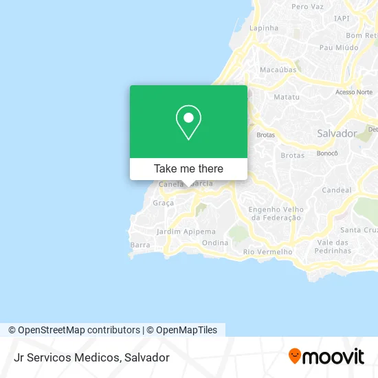 Jr Servicos Medicos map