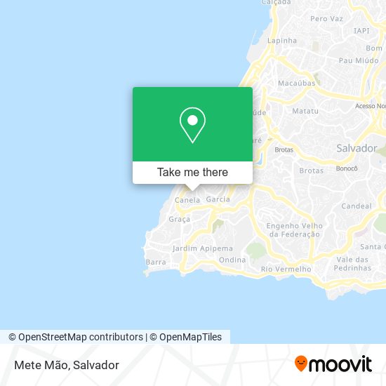 Mete Mão map