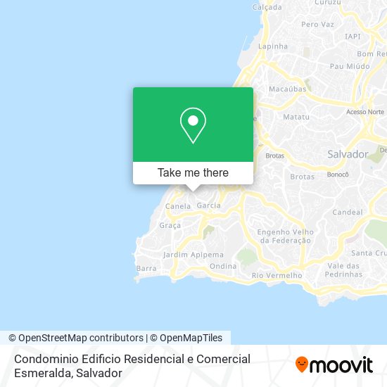 Condominio Edificio Residencial e Comercial Esmeralda map