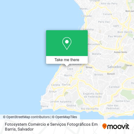 Fotosystem Comércio e Serviços Fotográficos Em Barris map