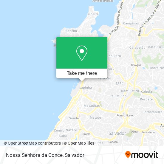 Nossa Senhora da Conce map